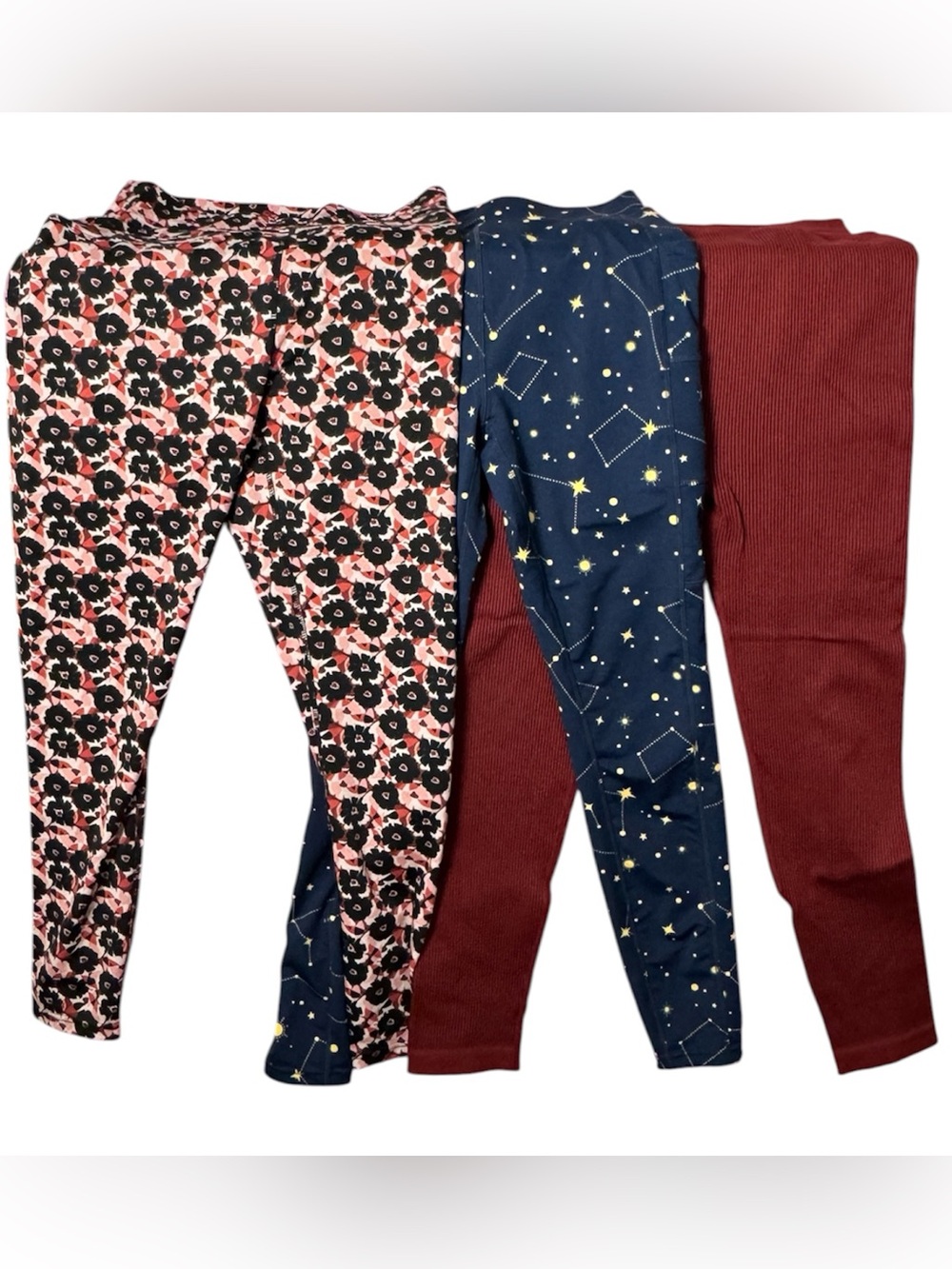 6pc Women’s Leggings Lot M/L PopSugar HEAD Gap Activewear Floral Athletic - Picture 3 of 3